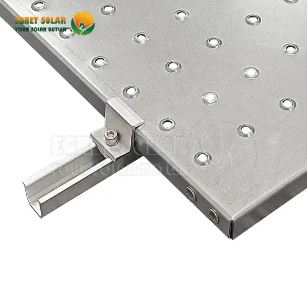 Solar rooftop safety ZAM walkway